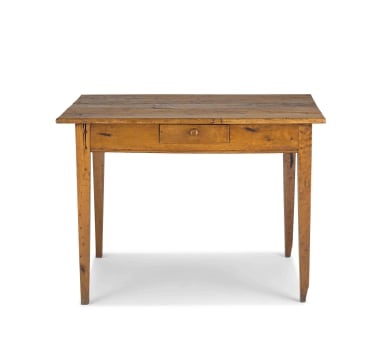 A Cape yellowwood side table, late 19th century