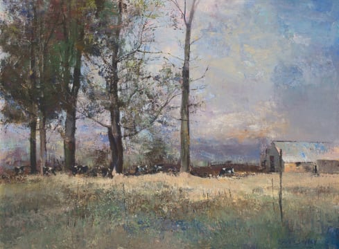 Errol Boyley; Cattle Between the Trees