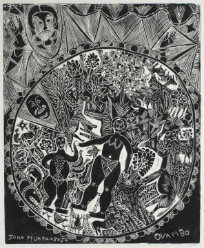 John Muafangejo; Adam and Eva