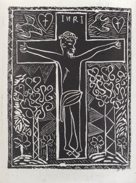 John Muafangejo; INRI