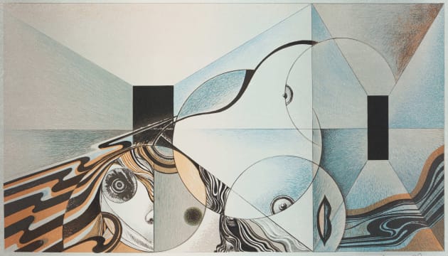 Armando Baldinelli; Abstract Nude