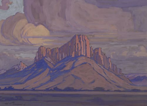 Jacob Hendrik Pierneef; Mountain Landscape