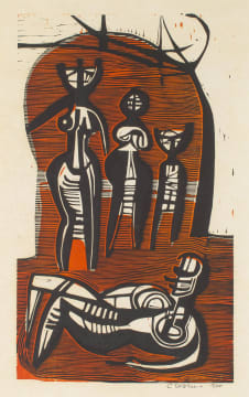 Cecil Skotnes; Figural Group