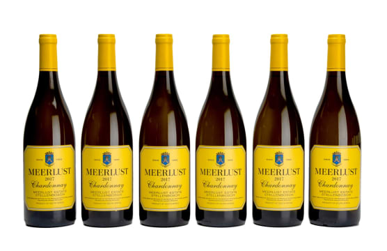 Meerlust; Chardonnay; 2017; 6 (1 x 6); 750ml