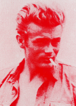 Russell Young; James Dean (Red and White)