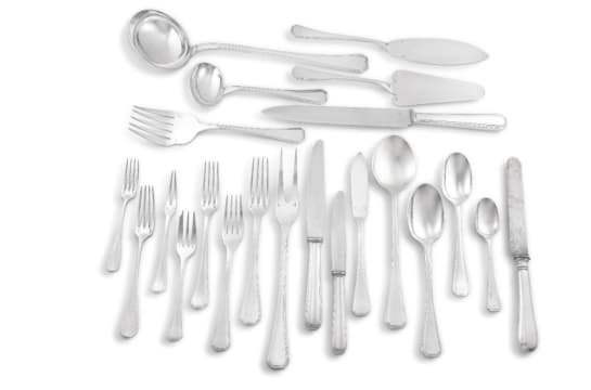 knives christofle silver plate flatware patterns Knives Christofle Silver Plate Flatware Patterns A Christofle Silver-plate  'America' Pattern Flatware Service, 1935