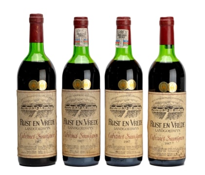 Rust en Vrede; Cabernet Sauvignon; 1987; 4 (1 x 4); 750ml