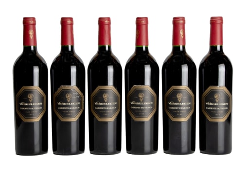 Vergelegen; Cabernet Sauvignon; 2003; 6 (1 x 6); 750ml
