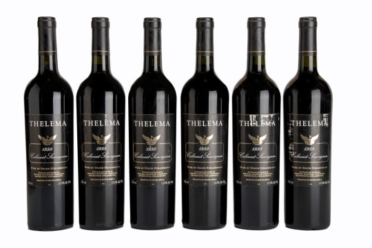 Thelema; Cabernet Sauvignon; 1999; 6 (1 x 6); 750ml