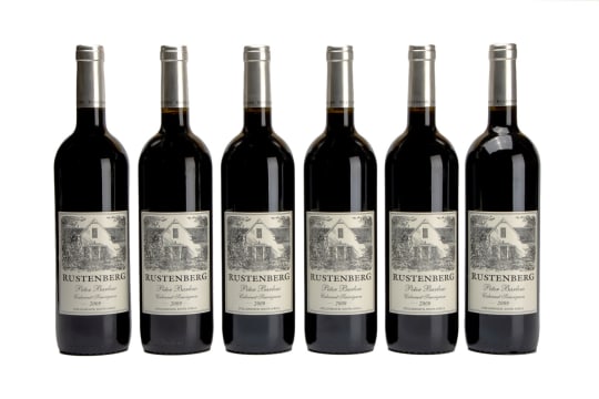 Rustenberg; Peter Barlow; 2009; 6 (1 x 6); 750ml