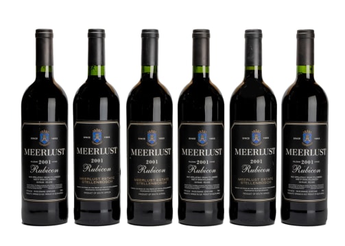 Meerlust; Rubicon; 2001; 6 (1 x 6); 750ml