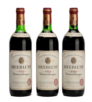 Meerlust; Cabernet Sauvignon; 1984; 3 (1 x 3); 750ml