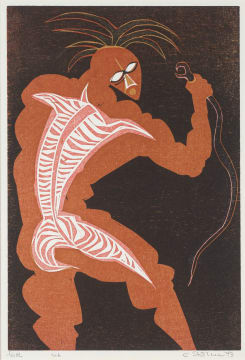 Cecil Skotnes; Shaka Kills the Mamba, from the Assassination of Shaka