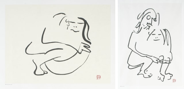 John Lennon; Bag One; The Hug, two