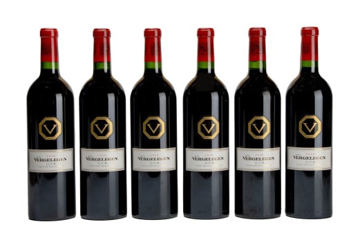 Vergelegen; GVB Red; 2010; 6 (1 x 6); 750ml