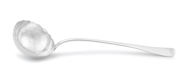 A Cape silver 'Old English' pattern soup ladle, Oltman Ahlers, first quarter 19th century