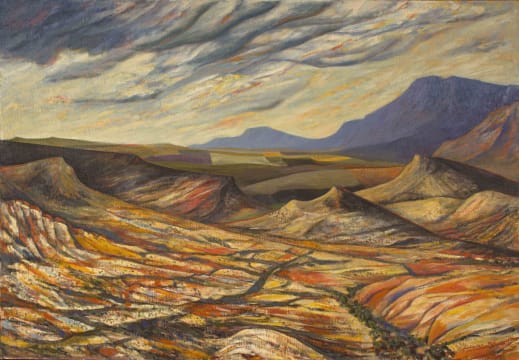 Erik Laubscher; Dorre Landskap - Klein Karoo
