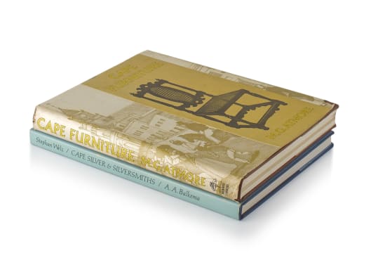 Stephan Welz; M.G. Atmore; Cape Silver and Silversmiths; Cape Furniture, two