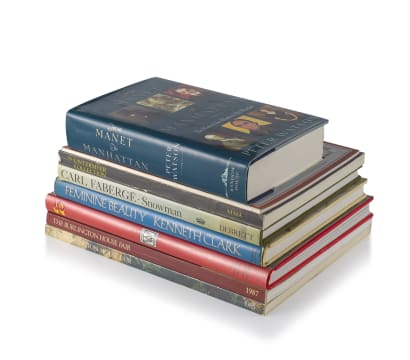 Various Authors; A Selection of Decorative and Fine Art Books, eight