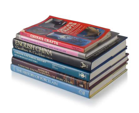 Various Authors; Porcelain and Pottery, six