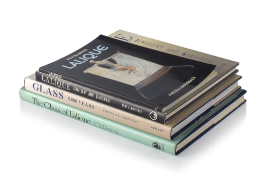 Various Authors; The Glass of Lalique, four