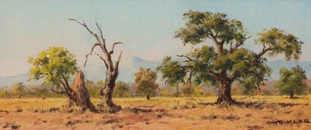 Otto Klar; Bushveld Landscape