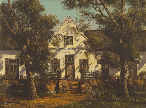 Tinus de Jongh; Rustenberg, West Gable