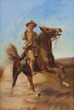 Maggie Laubser; Bugler