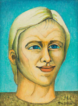 Alexis Preller; Portrait of Guna
