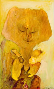 Mathew Brittan; Primal Being: Plant-animal as Buddha #1