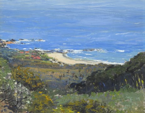 Nita Spilhaus; Looking Down Camps Bay