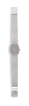 Chopard; Lady's 18ct white gold and diamond-set Chopard wristwatch, Ref. 50621, 1980s
