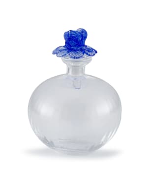 A Salvadori Murano glass decanter and stopper