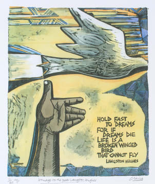 Peter Clarke; Homage to the Poet Langston Hughes