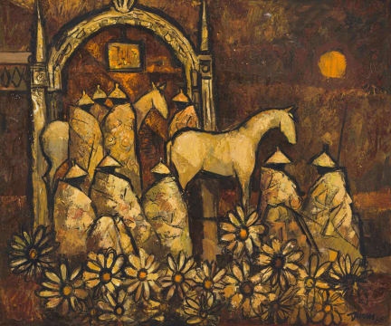 Normand Dunn; Basotho Scene
