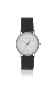 Henning Koppel & Georg Jensen; Georg Jensen stainless steel watch, designed by Henning Koppel 1978, Ref. 321