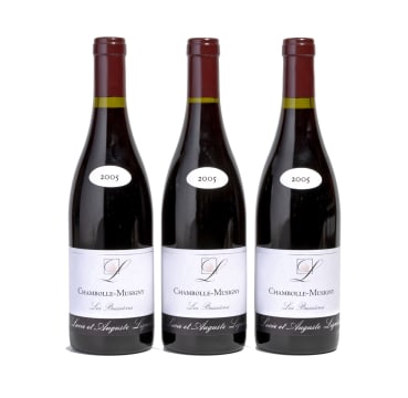 Lucie et Auguste Lignier; Chambolle-Musigny Les Bussières; 2005; 3 (1 x 3); 750ml