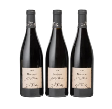 Cécile Tremblay; Bourgogne Croix Blanche; 2010; 3 (1 x 3); 750ml