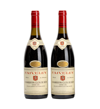 Faiveley; Chambertin Clos De Beze; 1996; 2 (1 x 2); 750ml