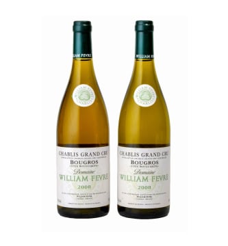 William Fèvre; Chablis Bougros Côte Bouguerots; 2008; 2 (1 x 2); 750ml