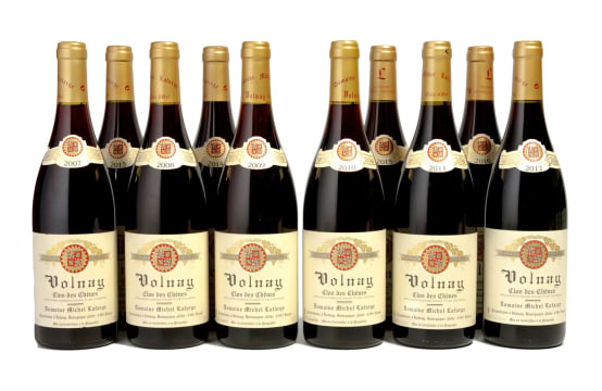 Lafarge; Volnay Clos des Chènes; 2007 - 2016; 10 (1 x 10); 750ml