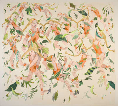 Marlene Steyn; The leaf blows hers