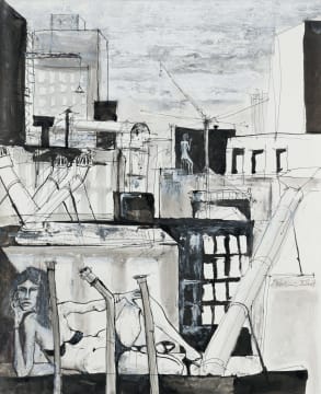 Harold Rubin; Urban Landscape III