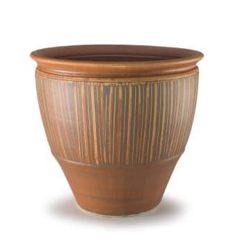 A large stoneware jardinière, Digby Hoets (1949-)