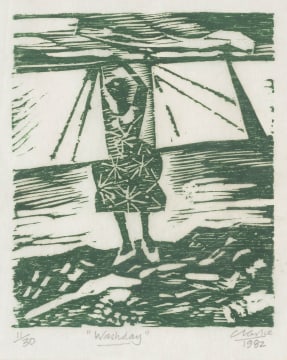 Peter Clarke; Washday