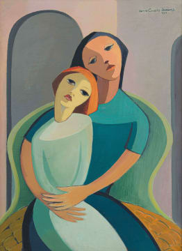 Bettie Cilliers-Barnard; Moeder en Kind (Mother and Child)