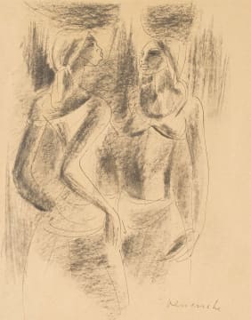 Maurice van Essche; Two Congolese Women