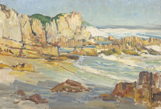 Hugo Naudé; Palmiet River Mouth, near Kleinmond
