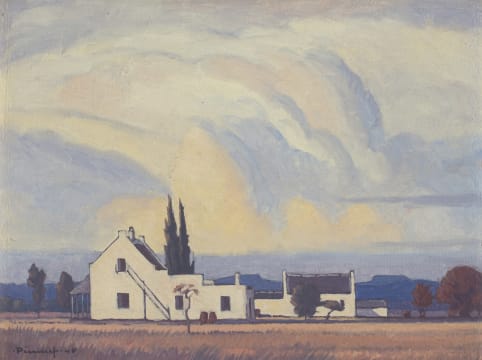 Jacob Hendrik Pierneef; Farmhouse in Winburg