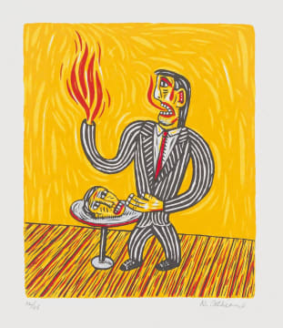 Norman Catherine; Fire in Hand